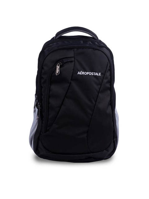 

Aeropostale Unisex Black & White Brand Logo Backpack