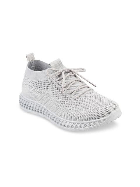 

WALKWAY Women Grey Woven Design Sneakers