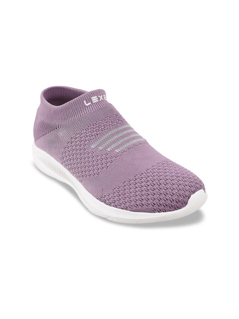 

WALKWAY by Metro Women Purple Woven Design Sneakers