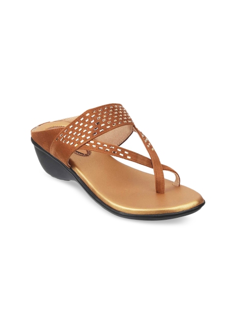 

WALKWAY Woman Brown Embellished Heels