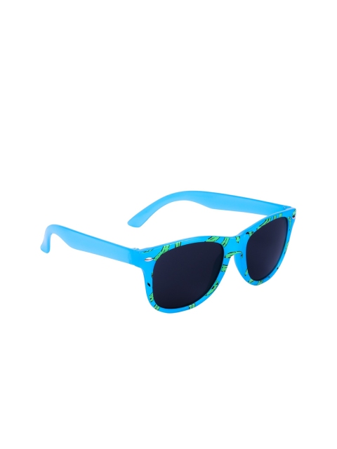 

Spiky Unisex Kids Blue Lens & Blue Square Sunglasses UV Protected Lens Baana_Prnt_Blue