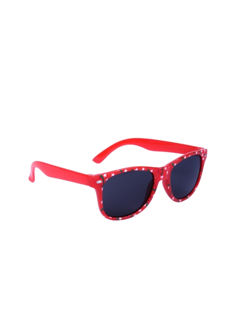 

Spiky Kids Black Lens & Red Wayfarer Sunglasses with UV Protected Lens