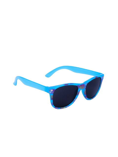 

Spiky Unisex Kids Black Lens & Blue Square Sunglasses with UV Protected Lens