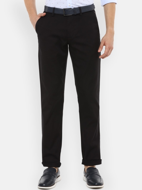 

Louis Philippe Sport Men Black Slim Fit Trousers