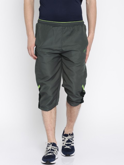 

Proline Active Men Grey Solid Sports Shorts
