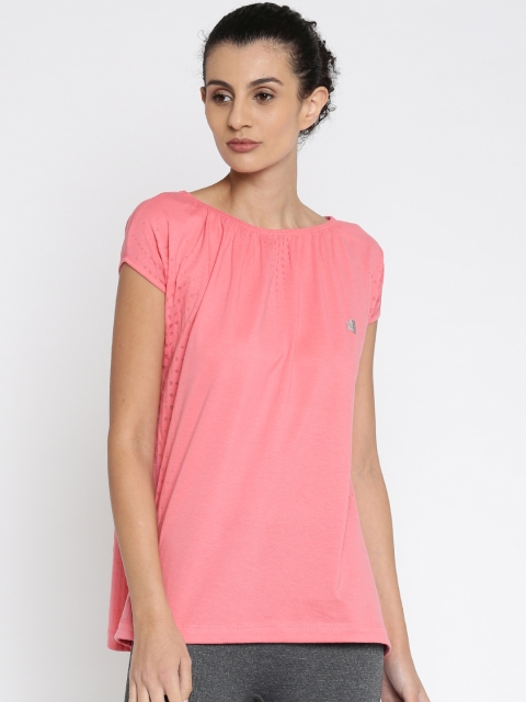 

Proline Active Women Pink Printed Top