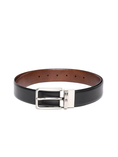 

Tommy Hilfiger Men Black Leather Belt