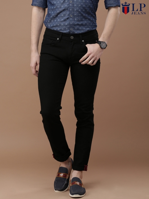 

Louis Philippe Jeans Black Slim Fit Low Rise Jeans