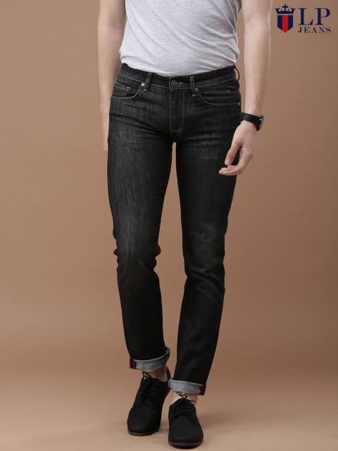 

Louis Philippe Jeans Men Black Matt Fit Jeans