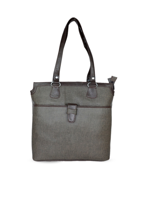 

LELYS Grey Structured Tote Bag