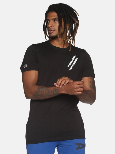 

ATTIITUDE Men Black Pockets T-shirt