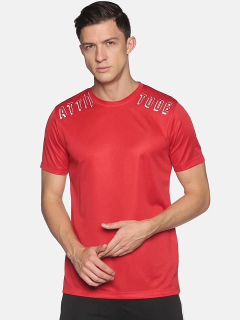 

ATTIITUDE Men Red Printed T-shirt