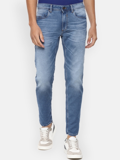 

Louis Philippe Jeans Men Blue Heavy Fade Jeans