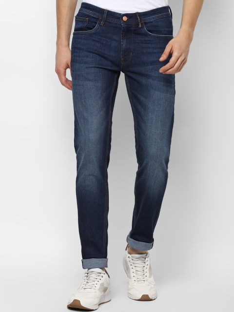 

Allen Solly Men Navy Blue Skinny Fit Heavy Fade Jeans
