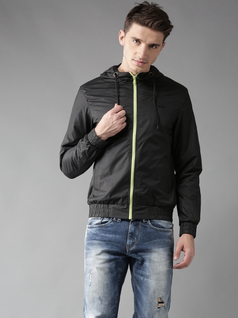 

Flying Machine Black Hooded Jacket