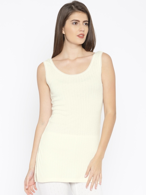 

Kanvin Off-White Thermal Top