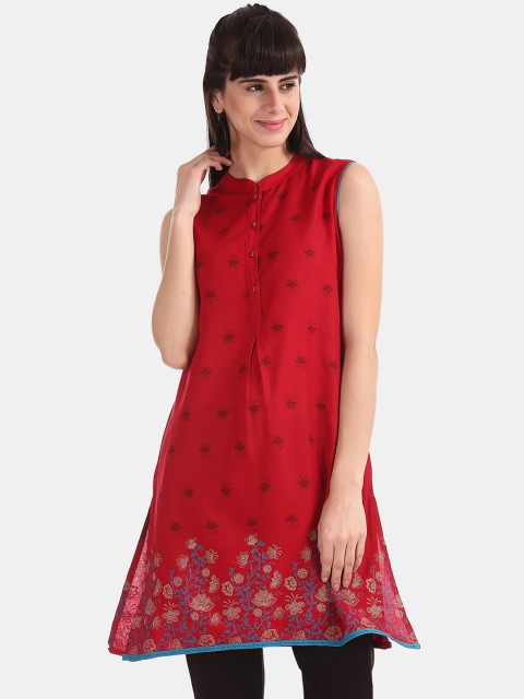 

Karigari Women Red Kurta