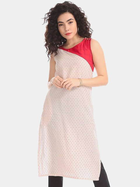 

Karigari Women White Kurta