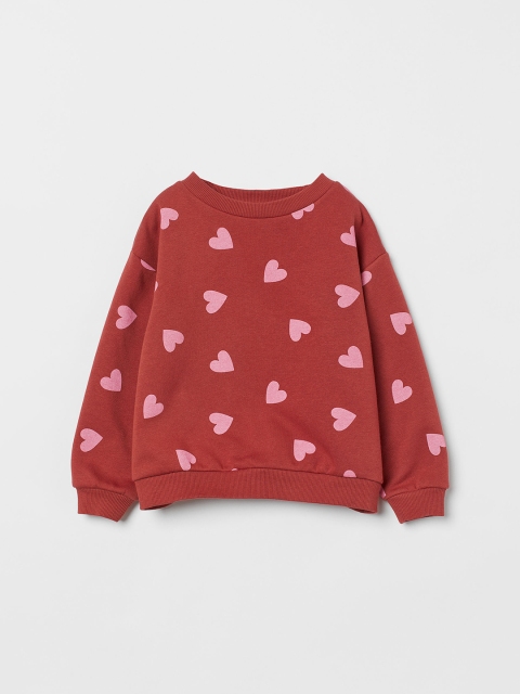 

H&M Girls Red Sweatshirt