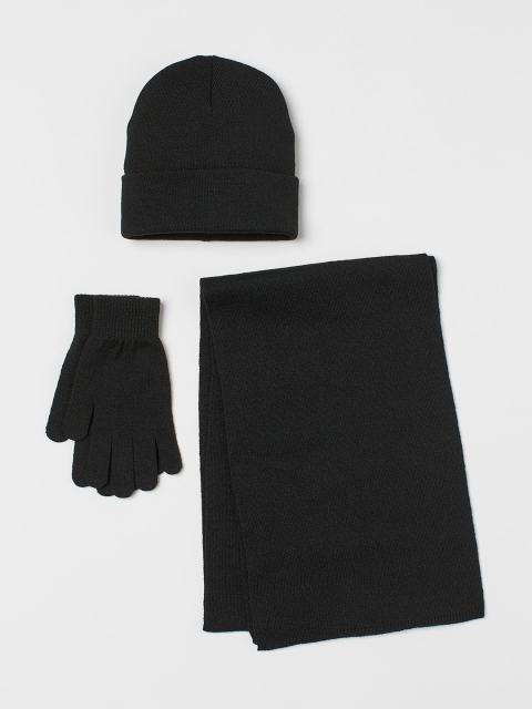 

H&M Men Black 3-Piece Outdoor Set