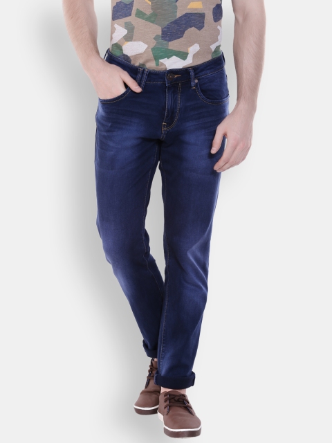 

Flying Machine Men Blue Slim Fit Mid-Rise Clean Look Jeans