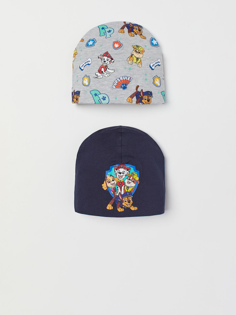 

H&M Boys Grey 2-pack Jersey Hats