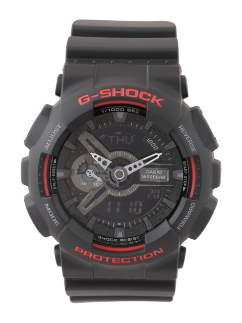 

CASIO G-Shock Men Black Digital & Chronograph Dial Watch GA-110HR-1ADR G700