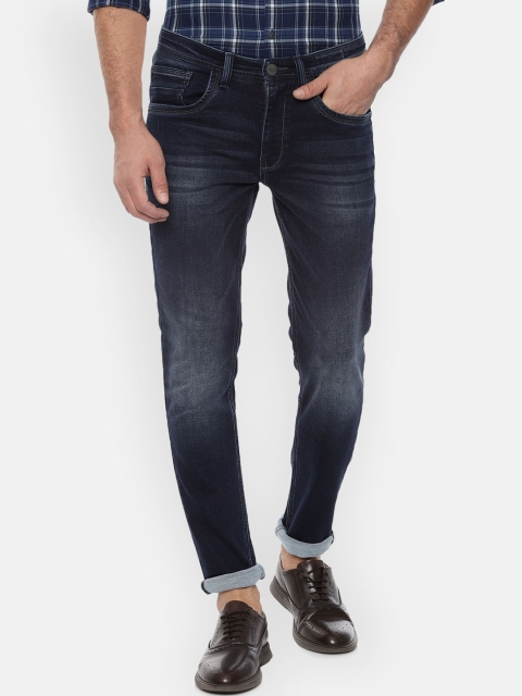 

Van Heusen Sport Men Navy Blue Slim Fit Heavy Fade Jeans