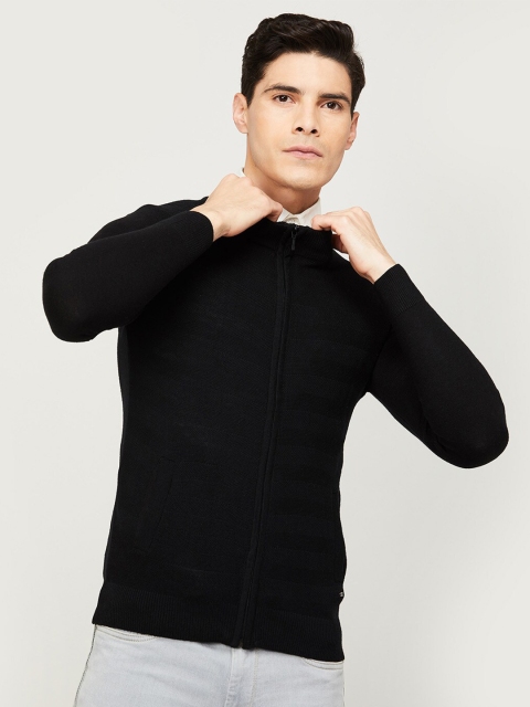 

CODE by Lifestyle Men Black Cardigan