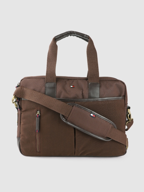 

Tommy Hilfiger Unisex Brown Laptop Bag