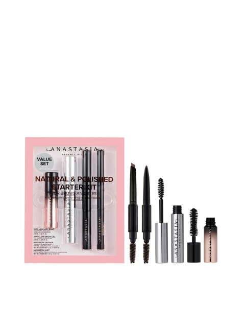

ANASTASIA BEVERLY HILLS Women Natural + Polished Starter Kit - Medium Brown 5.40 gm