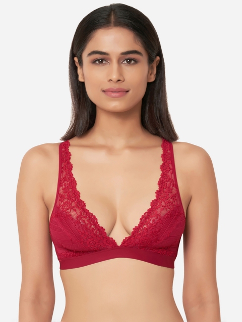 

Wacoal Red Floral Bra