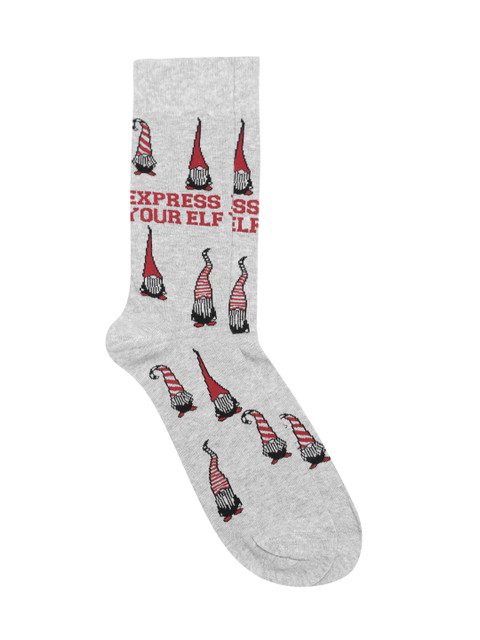 

Marks & Spencer Men Grey Cotton Socks