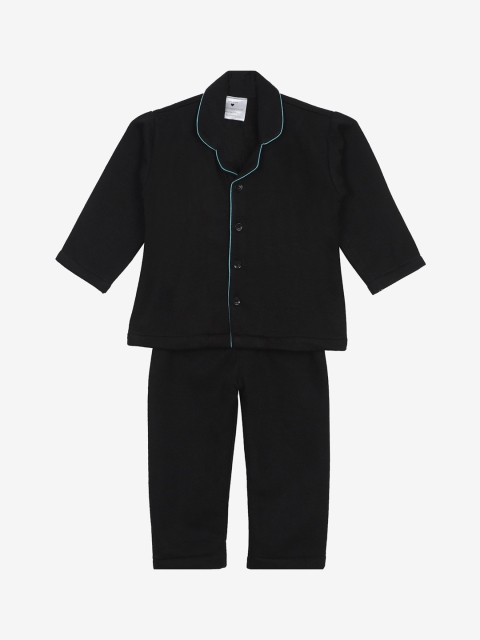 

Little Musketeer Girls Black Night suit