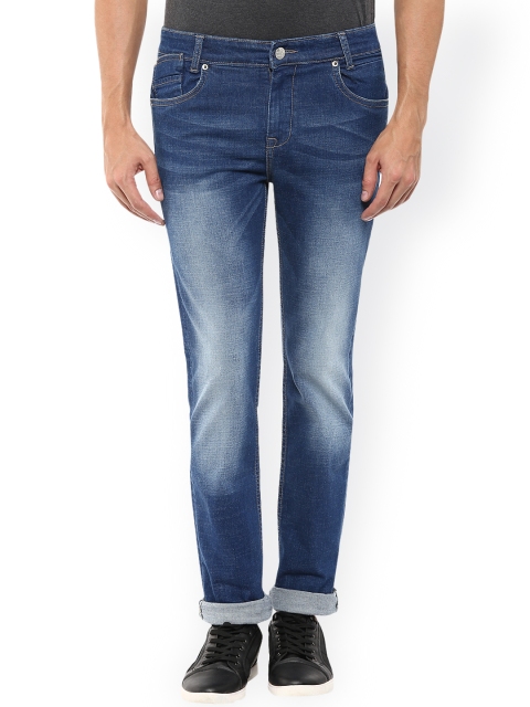 Mufti Men Blue Narrow Fit Mid-Rise Clean Look Jeans Mufti Men Blue Narrow Fit Mid-Rise Clean Look Jeans