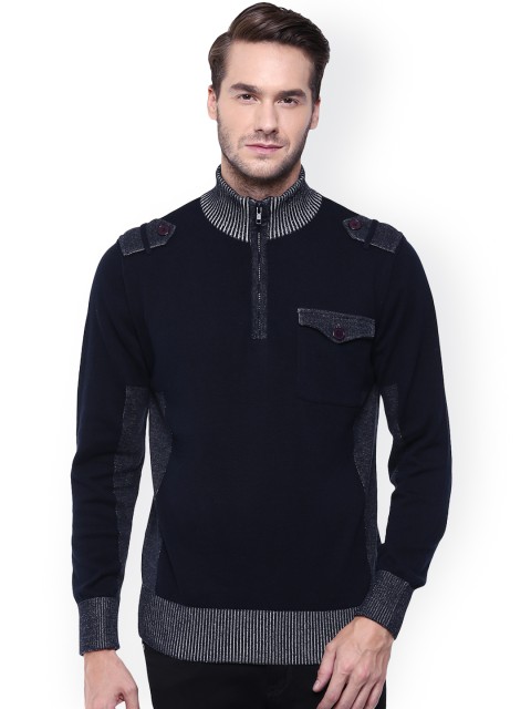 

Mufti Navy Sweater, Navy blue