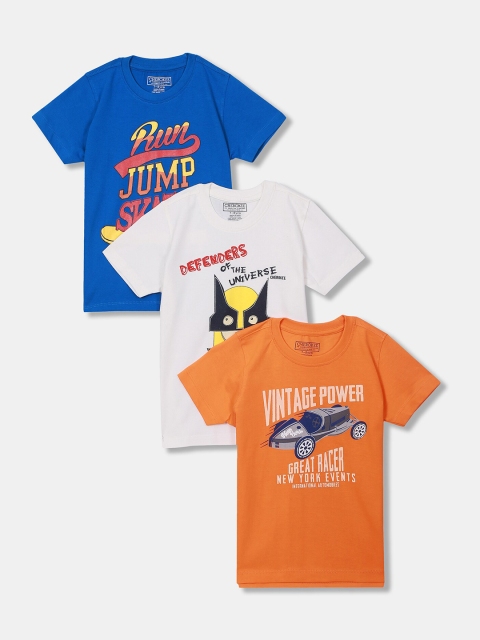 

Cherokee Boys Assorted 3 Printed Cotton T-shirt