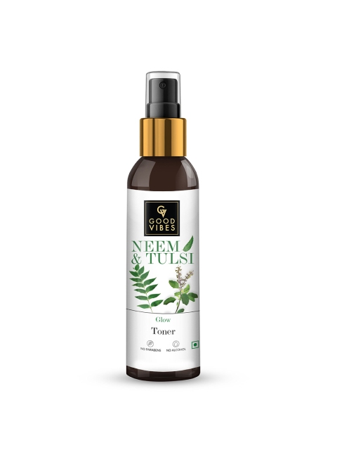 

Good Vibes Glow Toner - Neem & Tulsi 200 ml, White