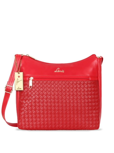 

Lavie Red Shopper Sling Bag