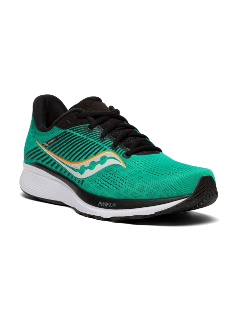 

saucony Men Green Guide 14 Mesh Running Shoes