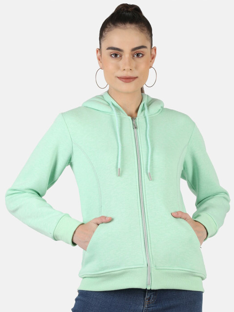 

Monte Carlo Women Green Hooded Sweatshirt