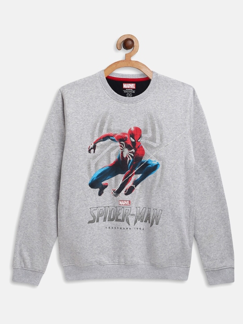 

Octave Boys Grey Printed Sweatshirt