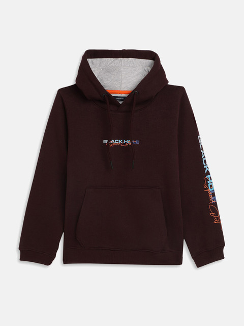 

Octave Boys Maroon Hooded Sweatshirt
