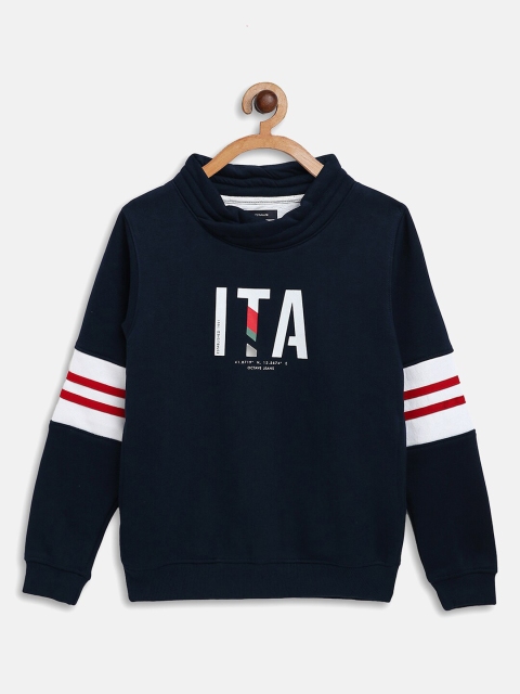 

Octave Boys Blue Printed Sweatshirt