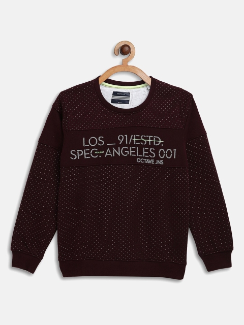 

Octave Boys Maroon Sweatshirt