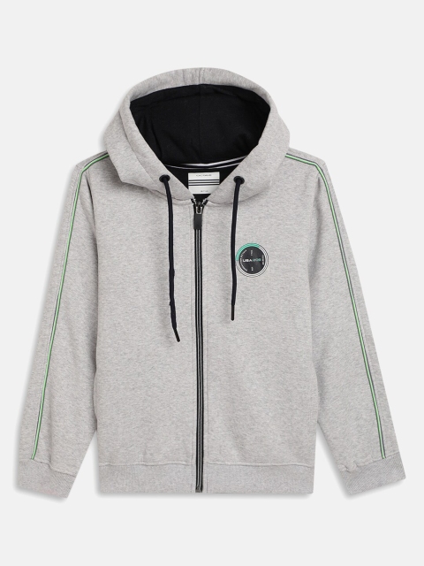 

Octave Boys Grey Hooded Sweatshirt