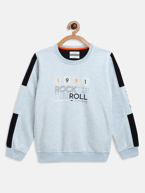 

Octave Boys Blue Printed Sweatshirt