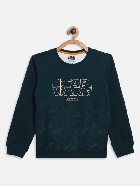 

Octave Boys Green Star Wars Printed Sweatshirt
