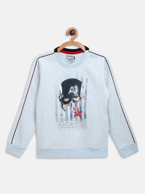 

Octave Boys Blue Printed Sweatshirt