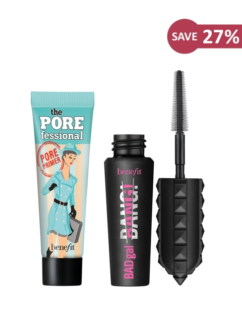 

Benefit Cosmetics Set of The POREfessional Pore Primer & BADgal Bang Mascara, Black